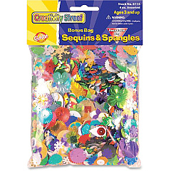Creativity Street Sequins/Spangles Bonus Bag (PAC6114)