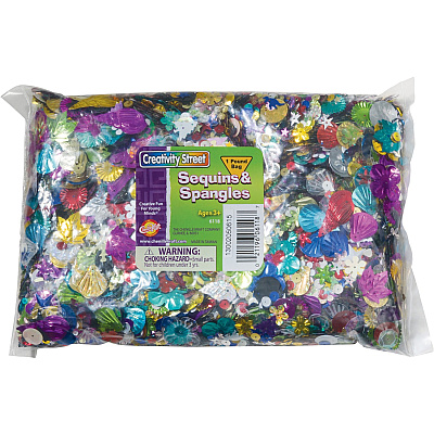 Creativity Street Sequins & Spangles 1 Pound Bag (CKC6118)