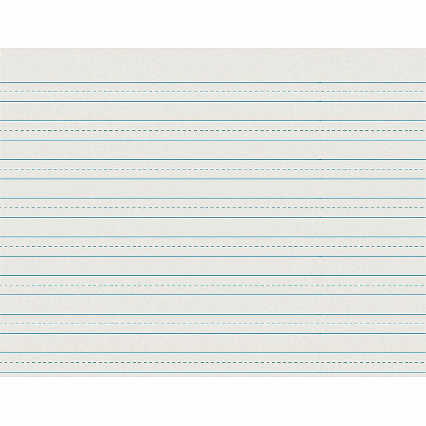 Pacon 2637 Skip-A-Line Newsprint Practice Paper