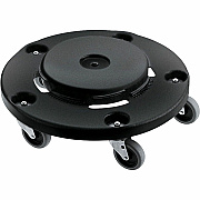 Rubbermaid Commercial Brute Easy Twist Round Dolly (RCP264000BK)