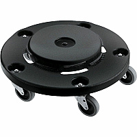 Rubbermaid Commercial Brute Easy Twist Round Dolly (RCP264000BK)