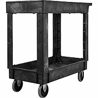 Rubbermaid Commercial 9T6600 Heavy-Duty Utility Cart (RCP9T6600BLA)