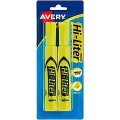 Avery Desk-Style Highlighters (AVE24081)