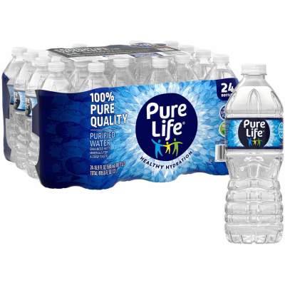 Pure Life Purified Bottled Water (101264)
