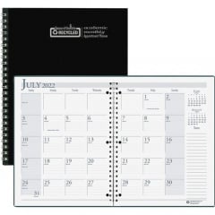 House of Doolittle Black Cover Academic Monthly Planner (26302)