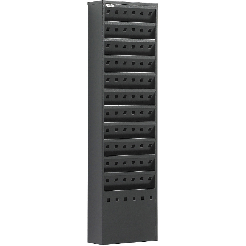 Safco 11-Pocket Steel Magazine Racks (SAF4321BL)