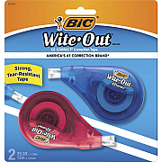 BIC Wite-Out EZ CORRECT Correction Tape (BICWOTAPP21)
