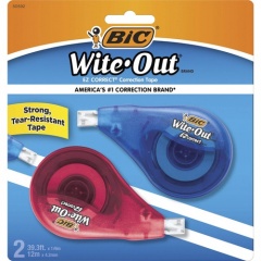 BIC Wite-Out EZ CORRECT Correction Tape (WOTAPP21)