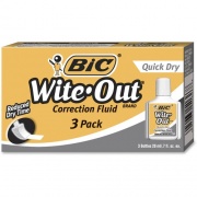 BIC Wite-Out Quick Dry Correction Fluid (WOFQD324)