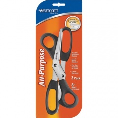 Westcott 8" All-purpose Bent Scissors (13402)