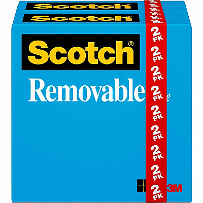 Scotch 3/4"W Removable Tape (MMM8112PK)