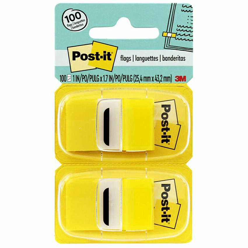 Post-it Yellow Flag Value Pack (MMM680YW12)