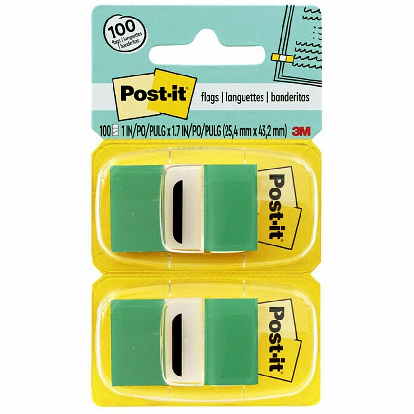 Post-it Green Flag Value Pack (MMM680GN12)