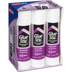 Avery Glue Stic with Disappearing Purple Color (98071)