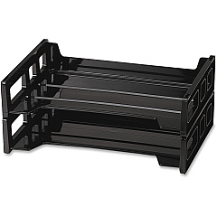 Officemate Side-Loading Desk Trays, 2PK (OIC21022)