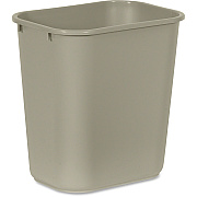 Rubbermaid Commercial 28 QT Medium Deskside Wastebasket (RCP295600BG)
