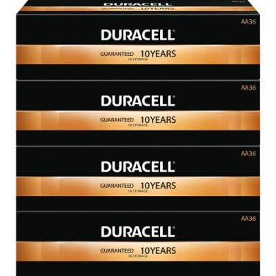 Duracell Coppertop Alkaline AA Battery - MN1500 - Boxes of 36 (MN1500BKD)