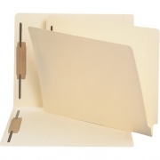 Smead Shelf-Master Straight Tab Cut Letter Recycled Fastener Folder (34125)