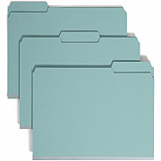 Smead Colored 1/3 Tab Cut Letter Recycled Fastener Folder (SMD14937)