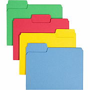Smead SuperTab 1/3 Tab Cut Letter Recycled Top Tab File Folder (SMD11987)