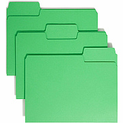 Smead SuperTab 1/3 Tab Cut Letter Recycled Top Tab File Folder (SMD11985)