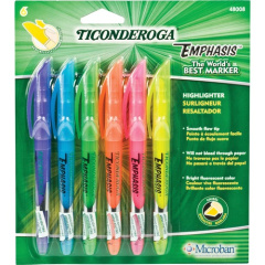Dixon Fluorescent Colors Pocket Highlighters (48008)
