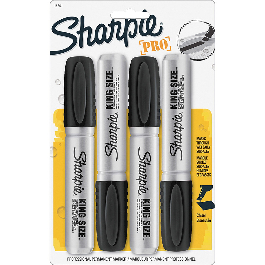 Sharpie King-Size Permanent Markers (SAN15661PP)