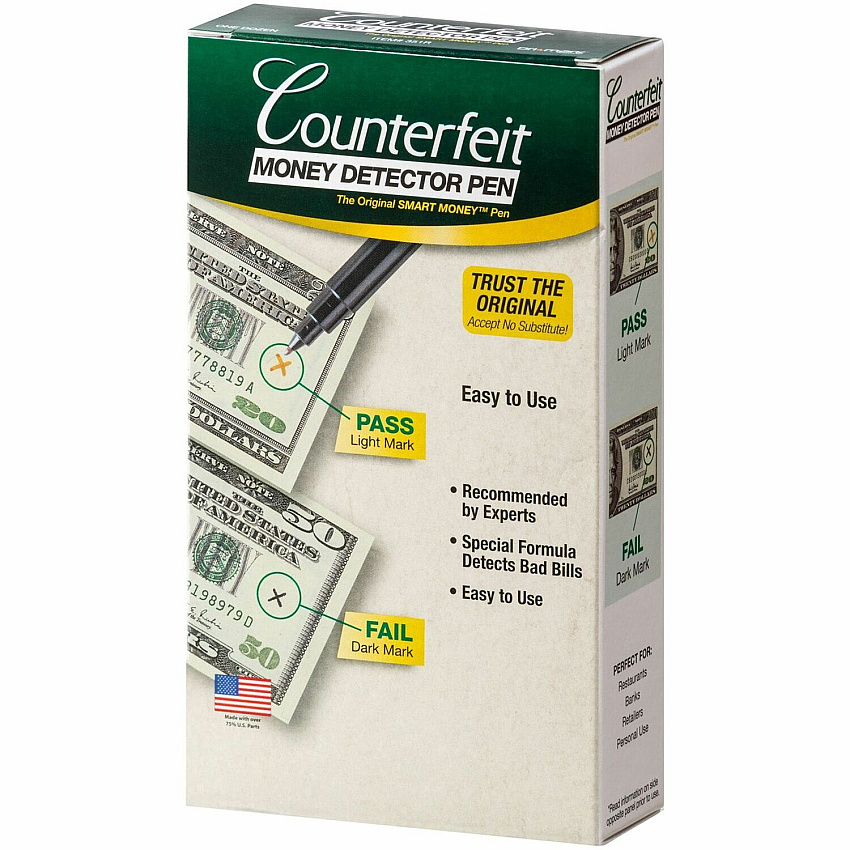 Dri Mark Smart Money Counterfeit Bill Detector Pen (DRI351R1)