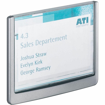 Durable CLICK SIGN Holder for Interior Walls (486137)