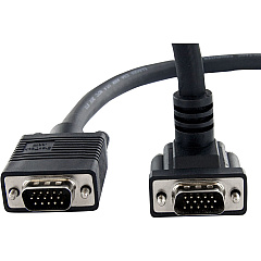 StarTech 15ft 90 Degree Down Angled Vga Cable (MXT101MMHD15)