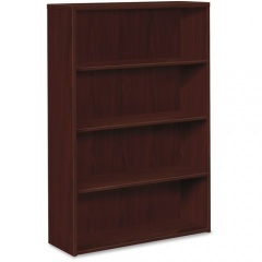 HON 10500 Series Mahogany Laminate Fixed Shelves Bookcase (105534NN)