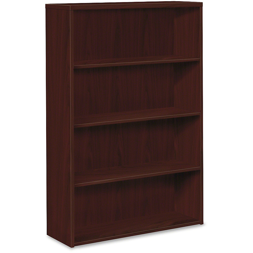 HON 10500 Series Mahogany Laminate Fixed Shelves Bookcase (HON105534NN)