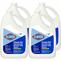 CloroxPro Clean-Up Disinfectant Cleaner with Bleach Refill (CLO35420CT)