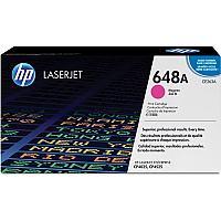 HP 648A (HEWCE263A) Original Laser Toner Cartridge - Single Pack - Magenta - 1 Each