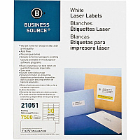 Business Source Bright White Premium-quality Address Labels (BSN21051)