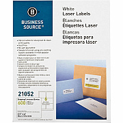 Business Source Bright White Premium-quality Address Labels (BSN21052)