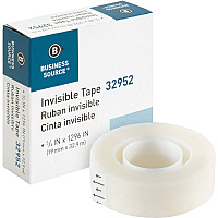 Business Source Invisible Tape Dispenser Refill Roll (BSN32952)