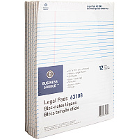Business Source Micro-Perforated Legal Ruled Pads (BSN63108)