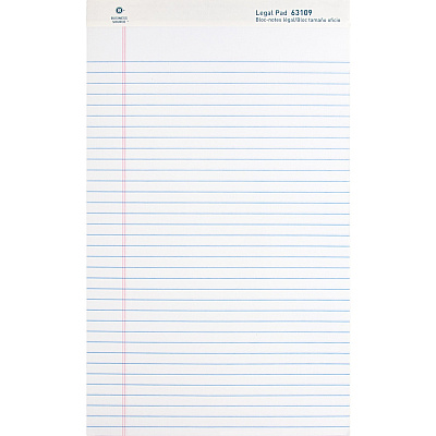 Business Source Writing Pads (BSN63109)