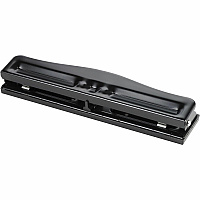 Business Source 3-Hole Adjustable Paper Punch (BSN65645)