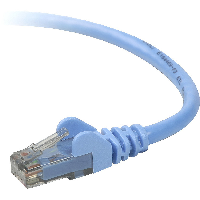 Belkin Cable,cat6,utp,rj45m/m,20 ,blu,patch,sn (TAA98020BLUS)