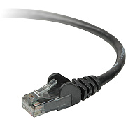 Belkin Cable,cat5e,utp,rj45m/m,10 ,blk,patch,s (TAA79110BLKS)