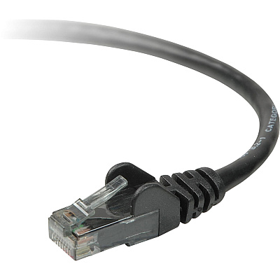 Belkin Cable,cat5e,utp,rj45m/m,10 ,blk,patch,s (TAA79110BLKS)