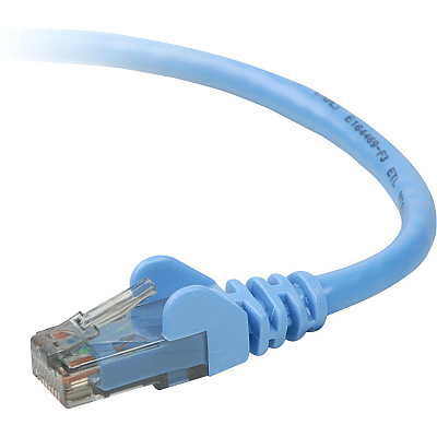 Belkin Cable,cat6,utp,rj45m/m,14 ,blu,patch,sn (TAA98014BLUS)