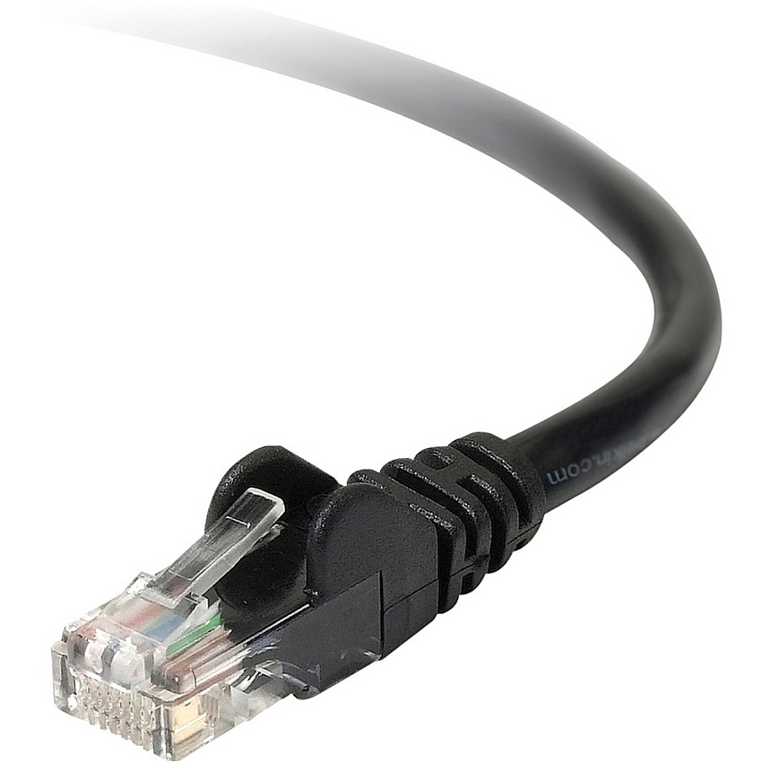 Belkin Cat6,utp,rj45m/m,20,b,patch,snagless,taa (TAA98020BLKS)