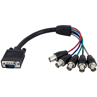 StarTech Vga To 5 Bnc Monitor Cable (VGABNCMF1)