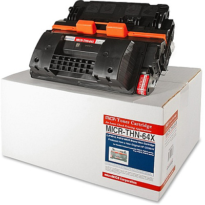 microMICR MICR Toner Cartridge - Alternative for HP 64X (MICRTHN64X)