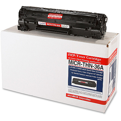 microMICR MICR Toner Cartridge - Alternative for HP 36A (MCMMICRTHN36A)