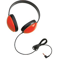 Califone Childrens Stereo Headphone Lightweight RED (CII2800RD)