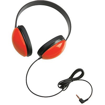 Califone Childrens Stereo Headphone Lightweight RED (CII2800RD)